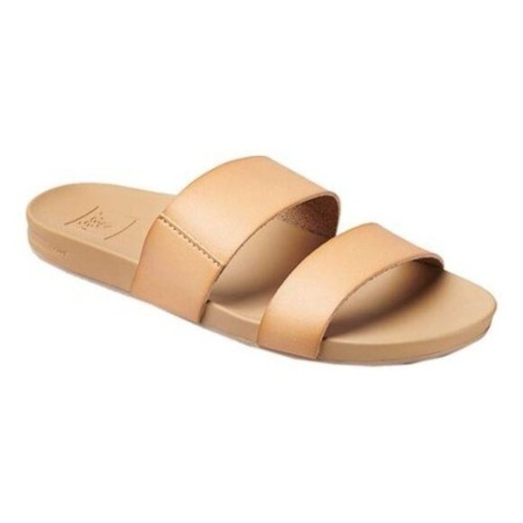REEF Cushion Vista Pool Slides Natural Size 9M - Picture 1 of 1
